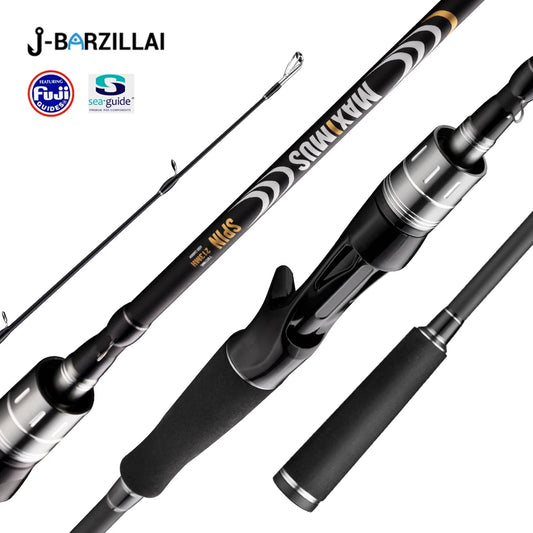 Freshwater Saltwater Carp Bass Lure Fishing Rod Spinning Casting Fishing Rod