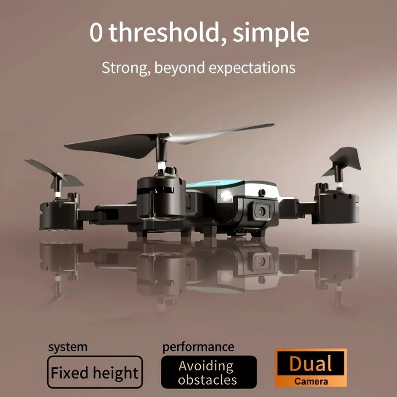 drone, dual cameras, one-click takeoff and landing, 540 ° intelligent obstacle avoidance,