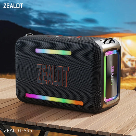 120W Waterproof Portable Loud Bluetooth Speaker, Wireless Outdoor Boombox