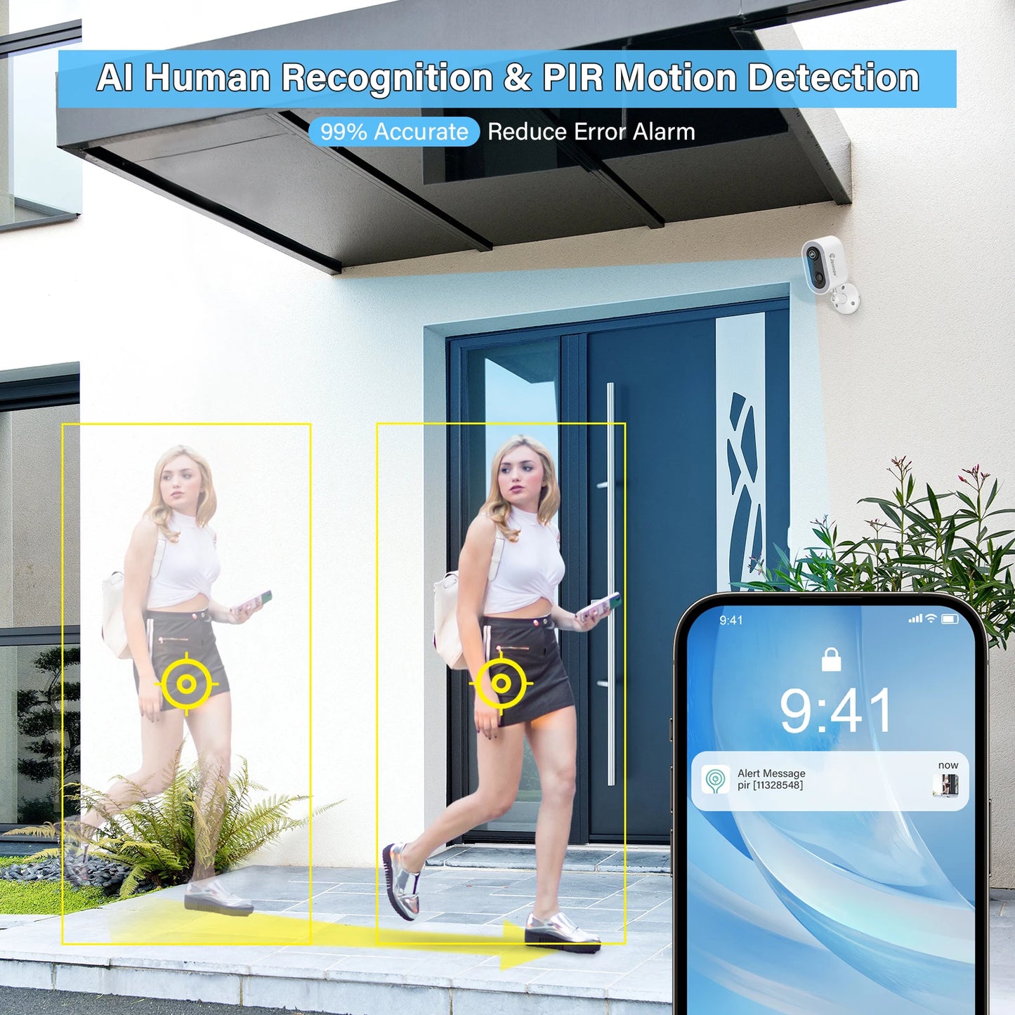 Jennov 5MP Security Camera Wireless WiFi Camera