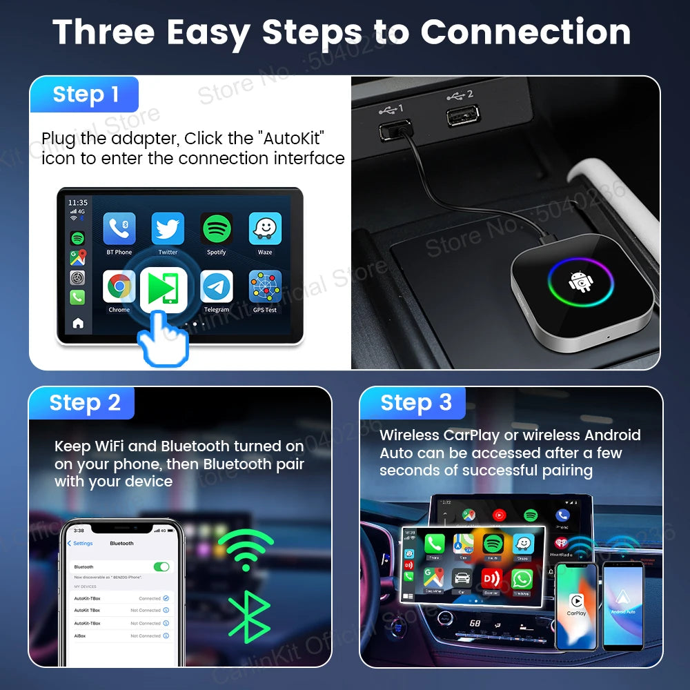 2025 New R2 Smart Streaming Box Android 13 CarPlay Ai TV Box For Netflix YouTube SM6225 Wireless