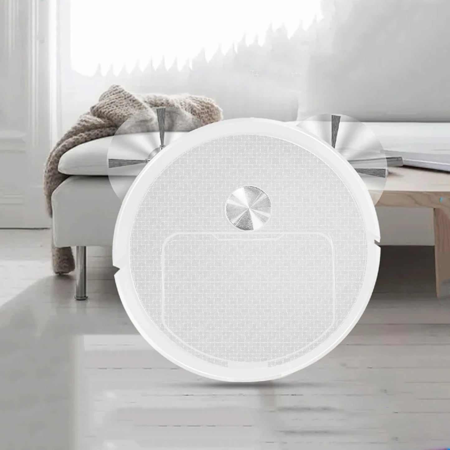 Efficient, Compact, 3-in-1 Wireless Robot Vacuum Cleaner