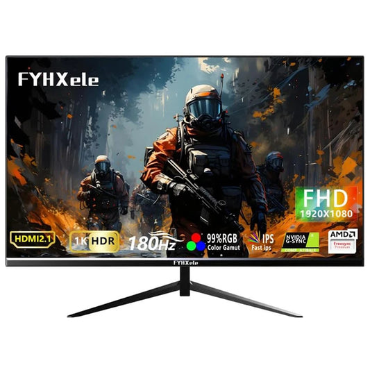 24Inch 180Hz Gaming Monitor 1K FHD Computer Display 1ms Response Time Eye Care Screen