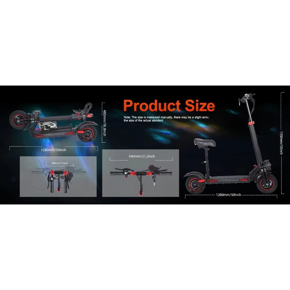 FREEBOY J11Plus Electric Scooter 1200W Motor 48V21AH Battery High Power Long Range