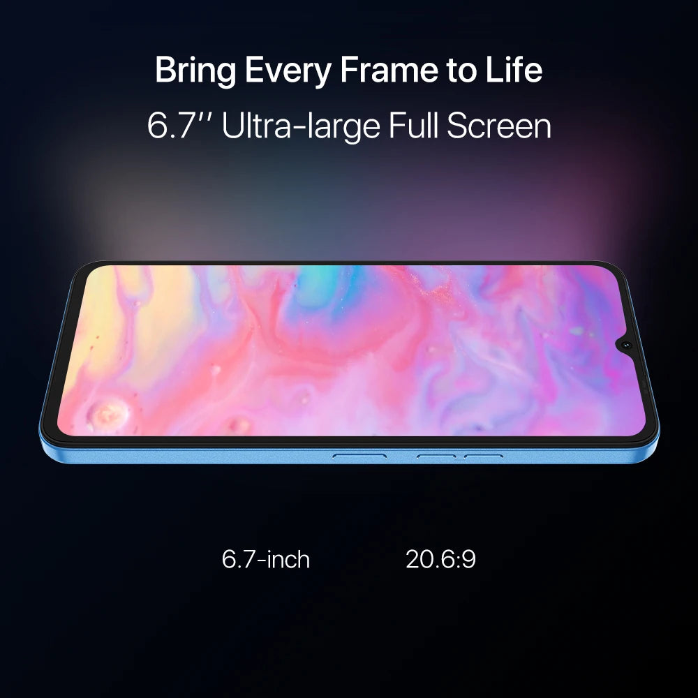 Pro Android Smartphone AI Triple Camera Full Display