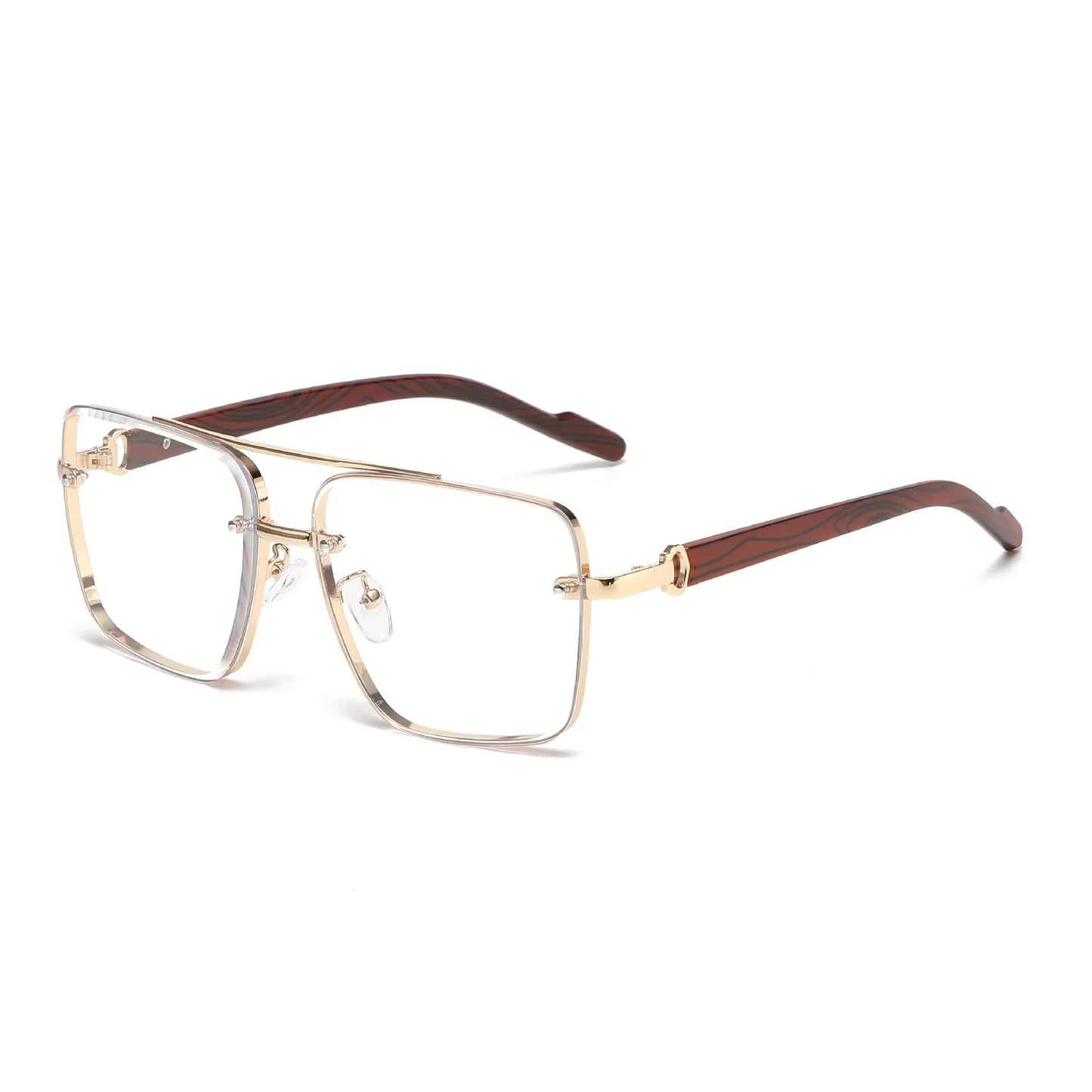 Wooden Sunglasses For Men 2025 Vintage Square Sunglasses Women Trendy