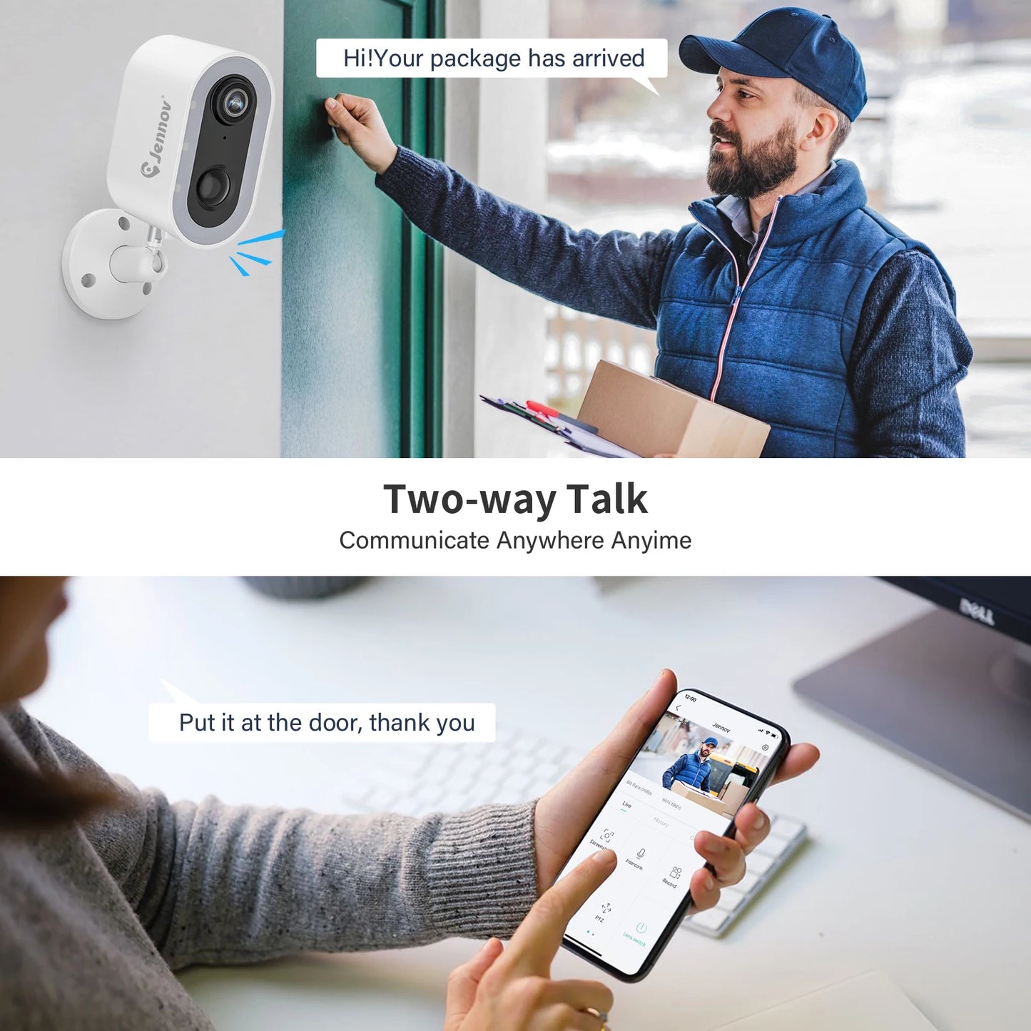 Jennov 5MP Security Camera Wireless WiFi Camera