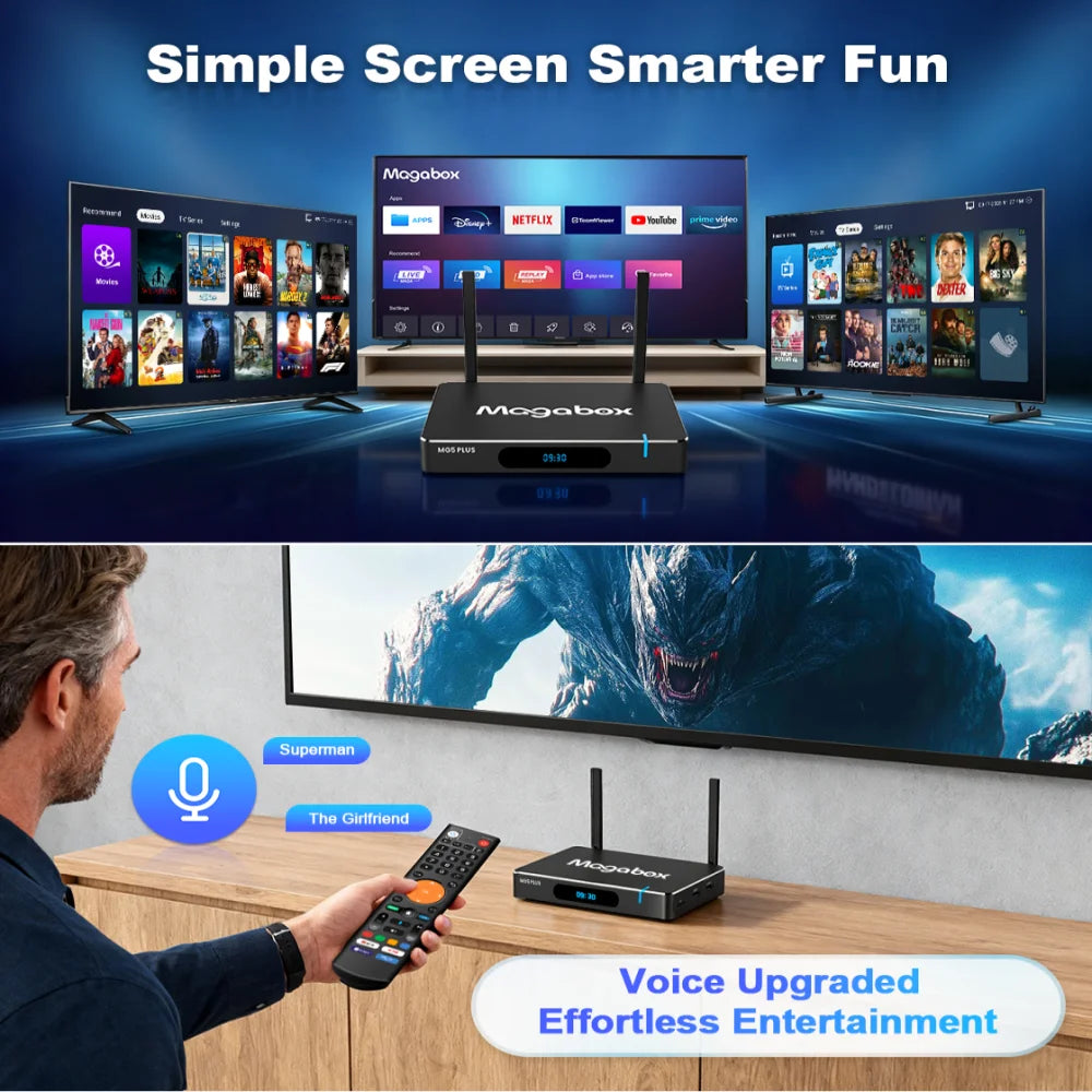 MAGABOX MG5 plus newest model 2025 not vseebox not sperbox