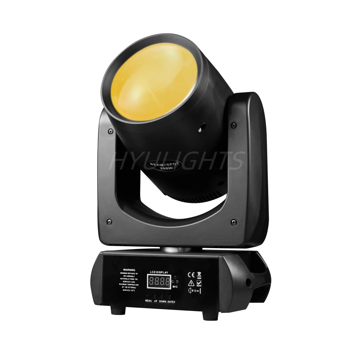 1/2/4 PCS 200W Mini BEAM SPOT LED Moving Head Beam&Spot 24 Rotating Prisms 14 Gobos 11Color Wheel