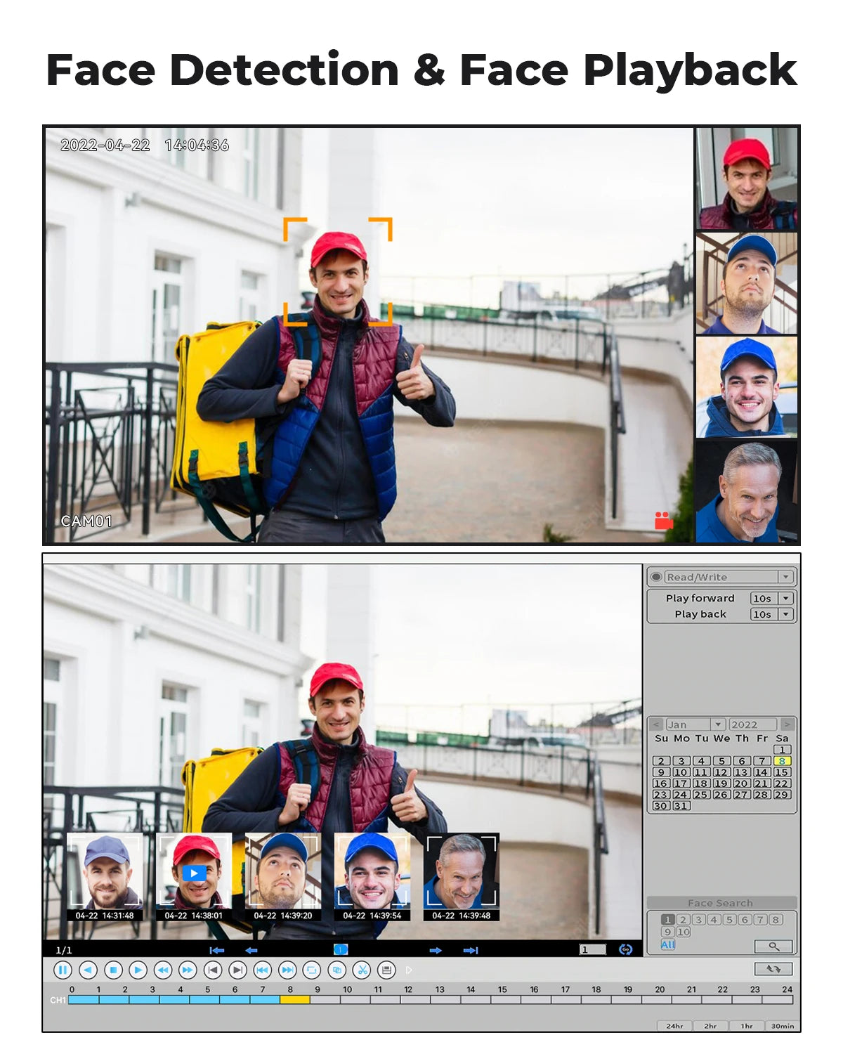 8CH 5mp Wireless Wifi Camera Security System CCTV Camera Video Surveillance  Indoor Outdoor