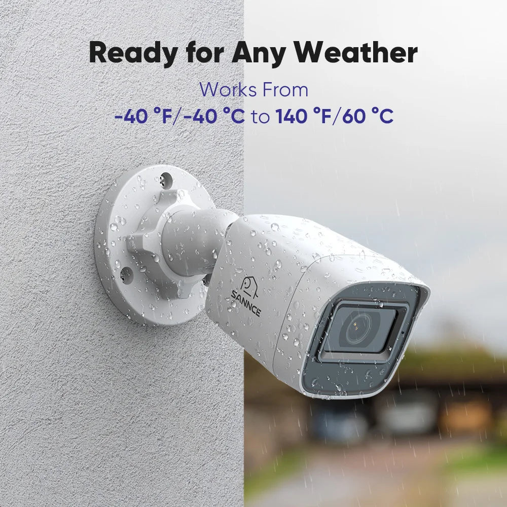 security camera 3.6mm lens 2/4 PCS 1080P bullet cctv camera Home Night Vision auto IR-cut 1080P