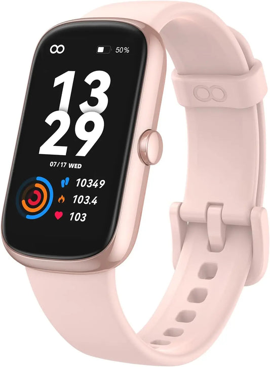 Fitness Tracker with Heart Rate Blood Oxygen Sleep Monitor, IP68 Waterproof Activity , smart Watches for Women Men