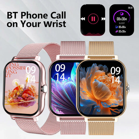 Smart watch wireless calling, Sport mode, fitness monitoring