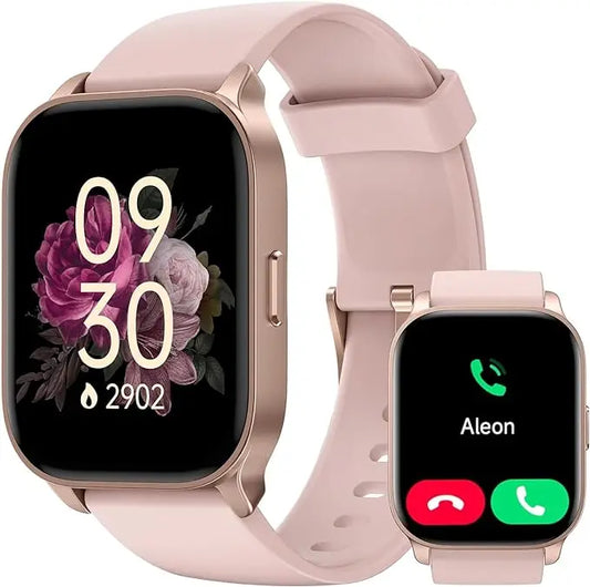 Smart Watch for Women With Answer/Make Calls，Alexa Built-in Fitness Track