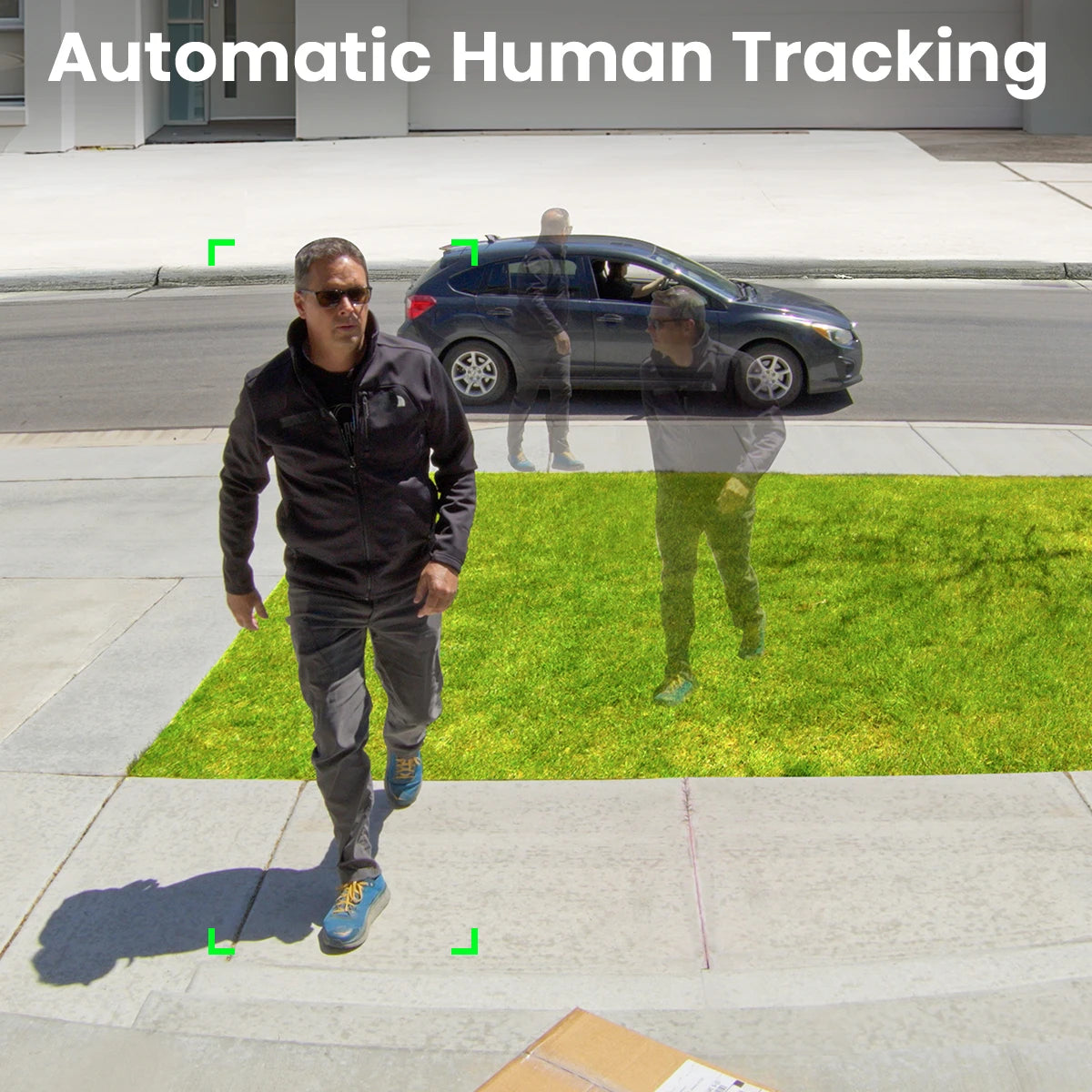 3MP PTZ Solar Security Camera  Wireless 2.4Ghz WIFI Camera PIR AI Detection 2-Way Audio Outdoor CCTV Camera