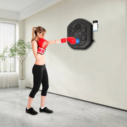 music boxing machine with LED lights, wall mounted , Bluetooth
