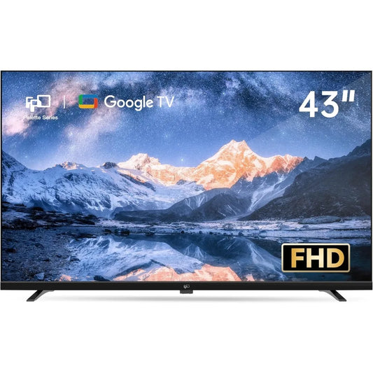 FPD 43-inch Smart TV Google TV 1080p Full HD with Google Play and Chromecast Built-in, HDR 10