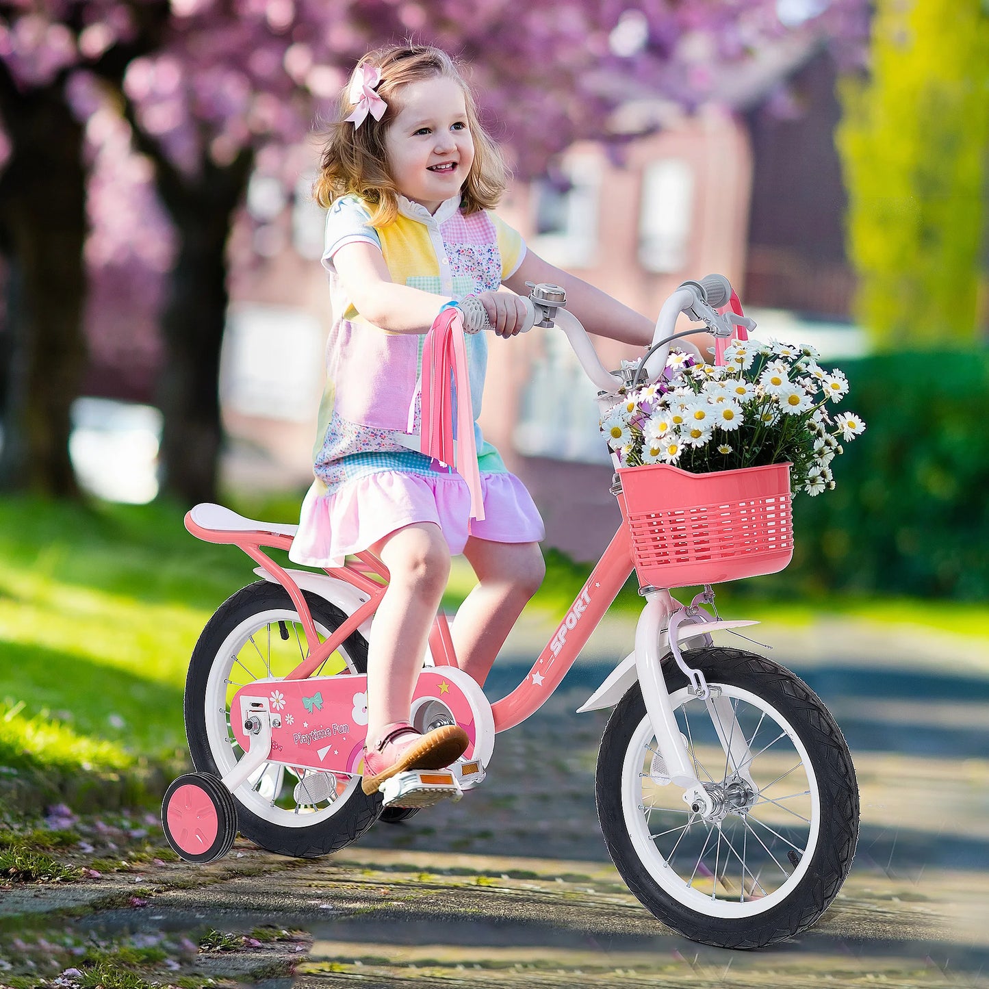 12 Inch Kids Bike for Ages 2-5 Years Old Boys Girls, Kid's Bike