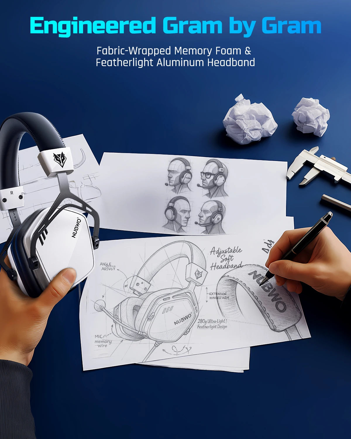 USB-A Gaming Headset with 7.1 Surround and FPS Sound Wired Headphones with Noise Canceling Mic