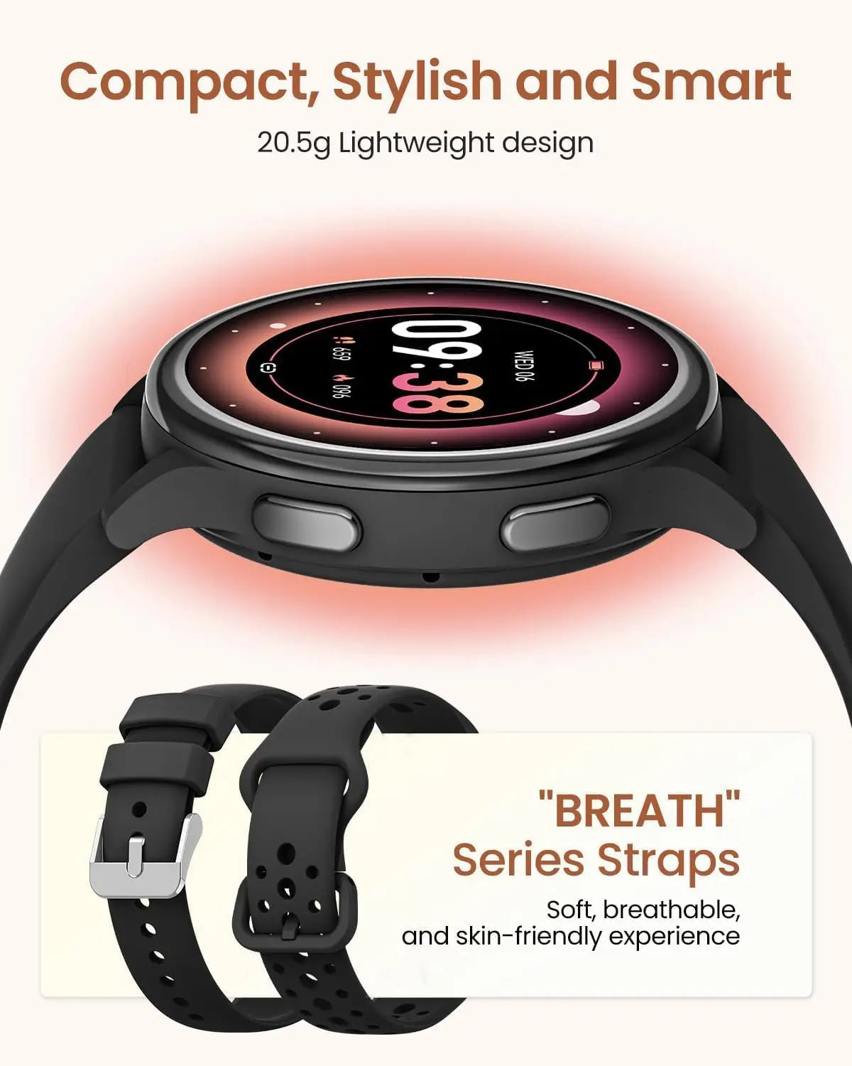 Smart Watches for Women [400+Watch Faces/Calls/Female Health], Fitness Tracker