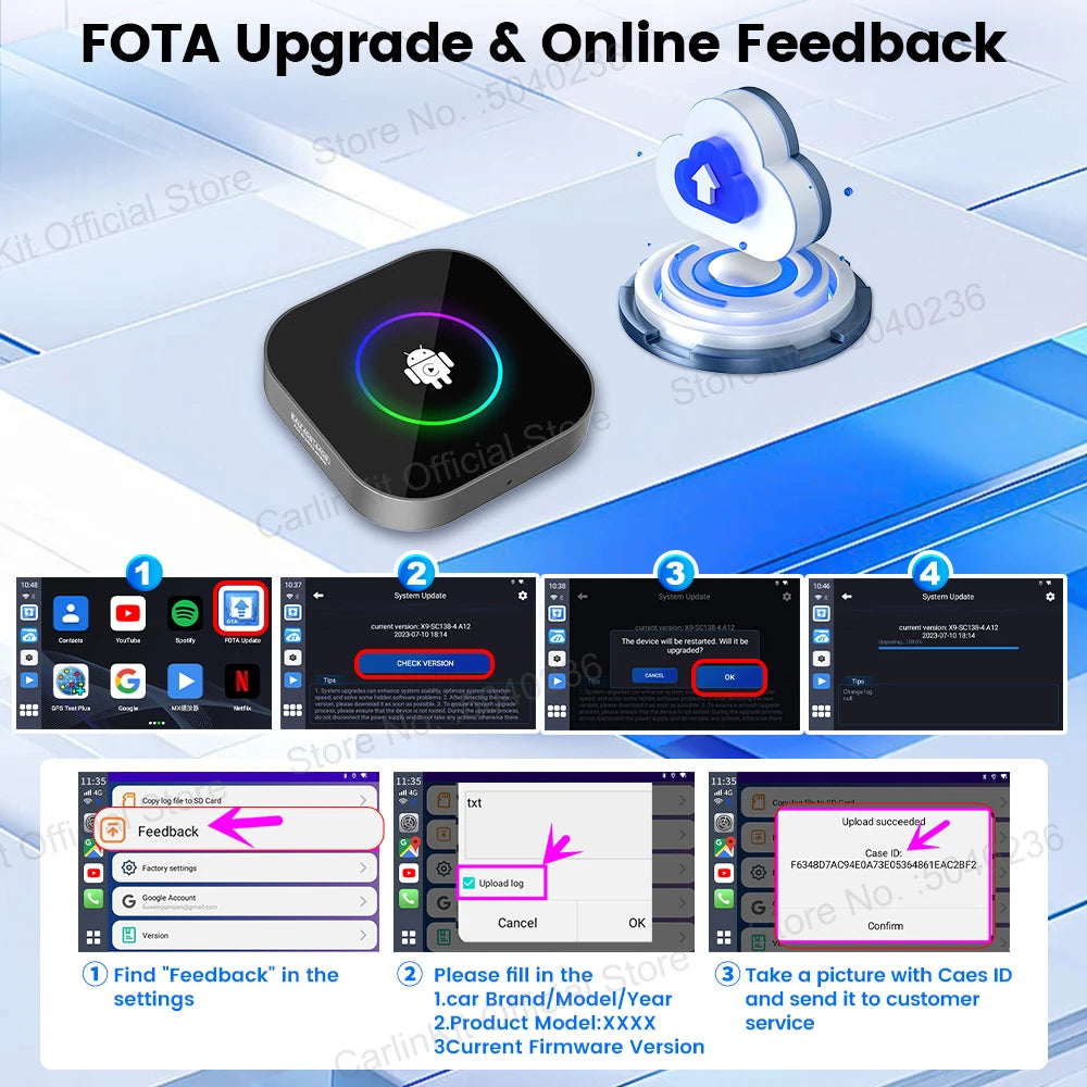 2025 New R2 Smart Streaming Box Android 13 CarPlay Ai TV Box For Netflix YouTube SM6225 Wireless