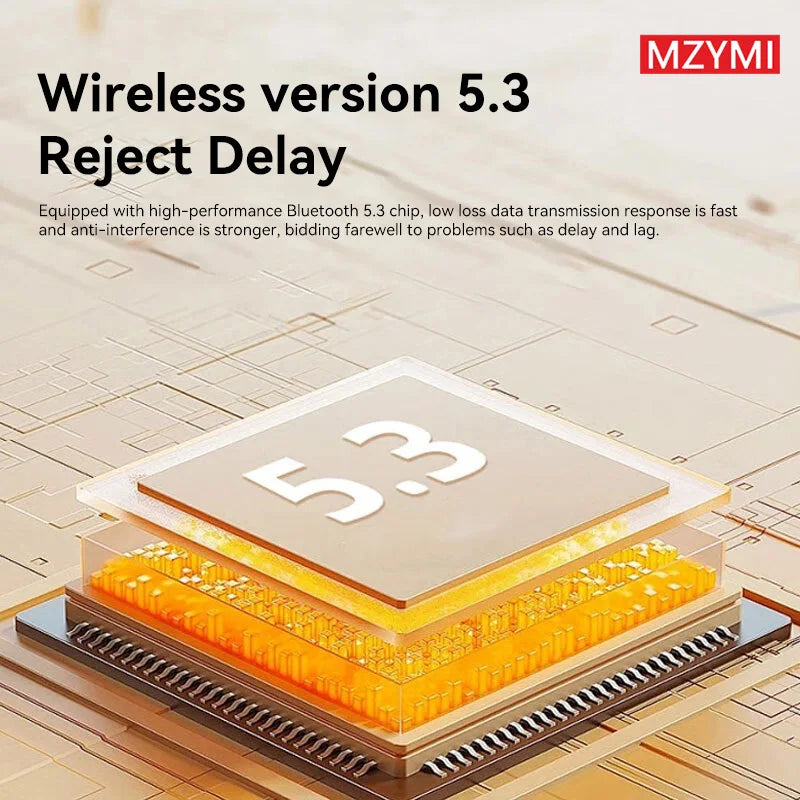 MZYMI Bluetooth5.3 Headband Headphones B300 Wireless Headset 3.5mm Socket Waterproof Sport Earphones With Mic For Phone PC