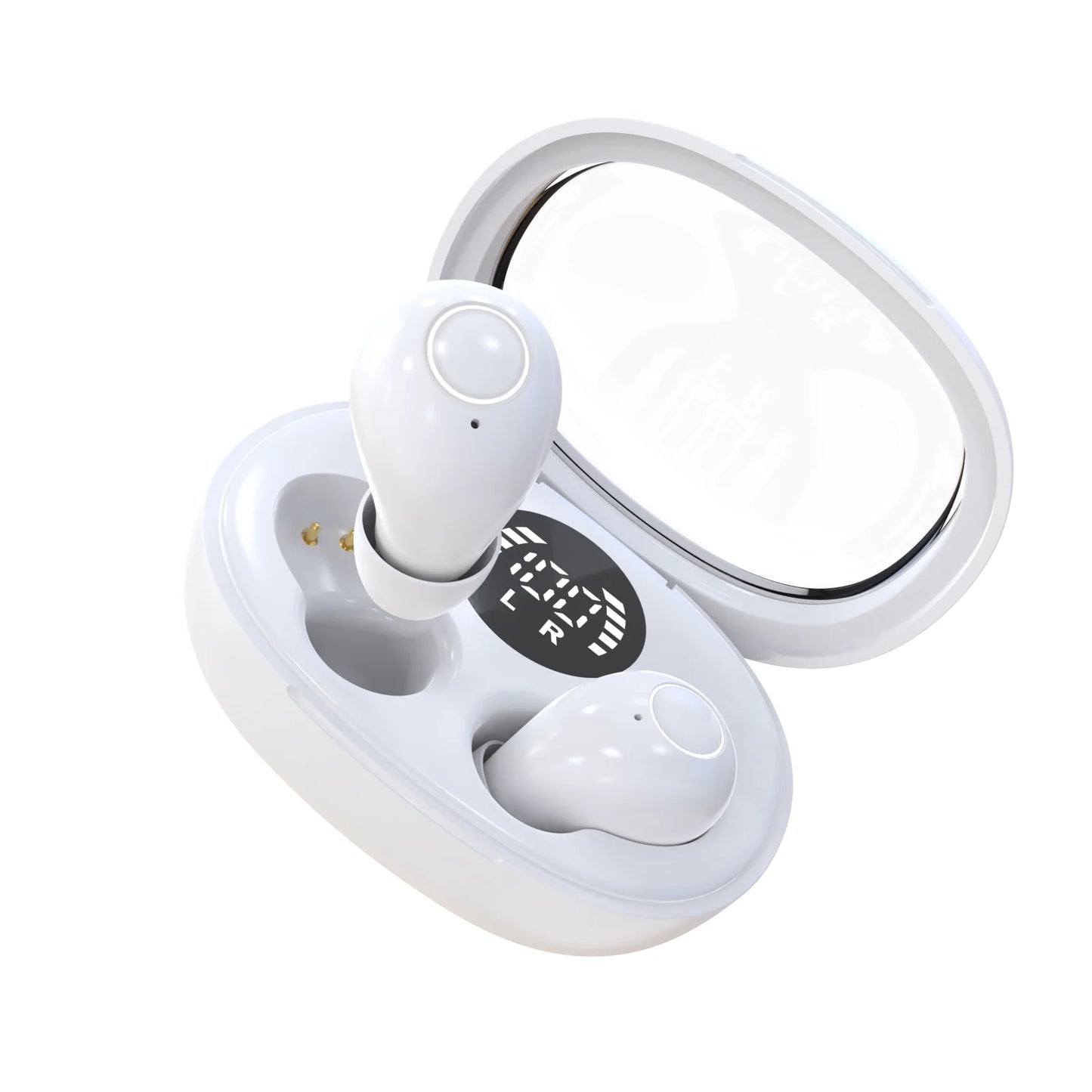 Invisible Sleep Wireless Bluetooth Earphone Headset with Mic，Smallest Tiny Earbuds Hidden Headphones Small Ears Sleep Buds