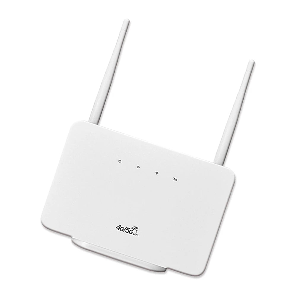 4G Wireless Router 300Mbps 4G Router Wireless Modem External Antenna with Sim Card Slot for Home Travel Work