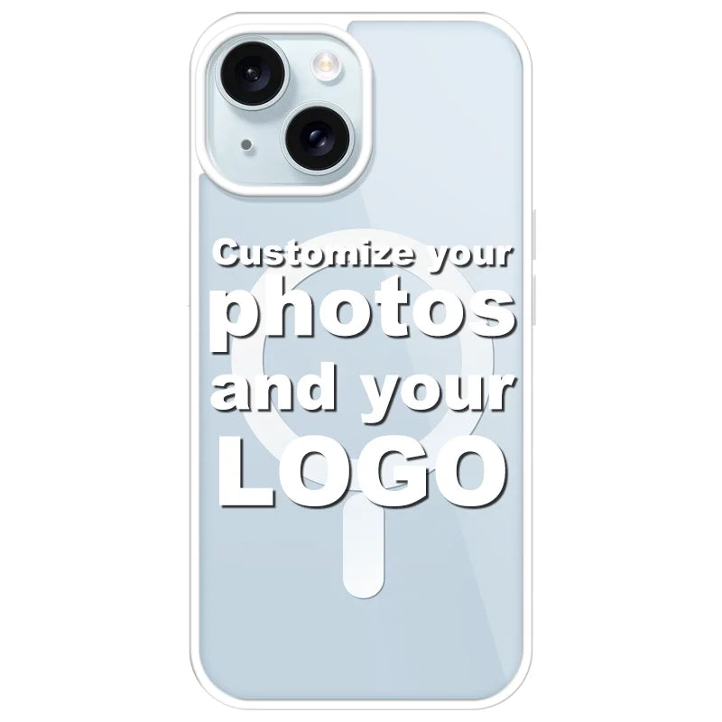 Magnetic Pattern Customized Acrylic Matte Phone Case