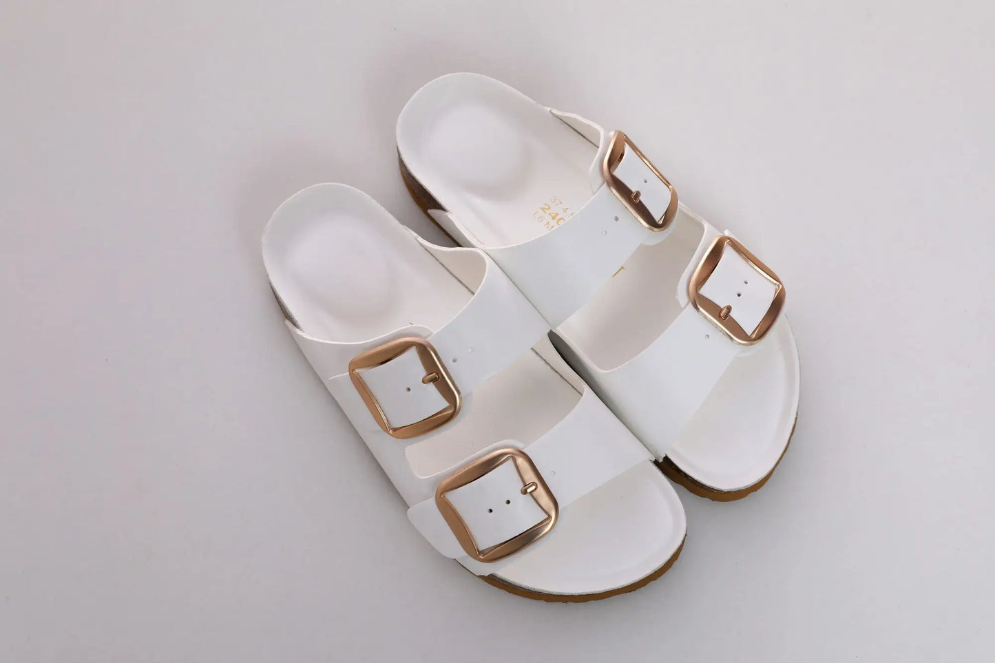 Women's Summer Comfortable Slip-On Slippers with Adjustable Buckle Straps