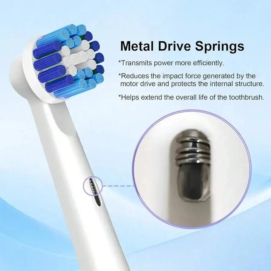 Replacement Brush Heads Compatible With , 20pcs Professional Electric Toothbrush Heads For Replacement Heads Refill Pro100/1000/
