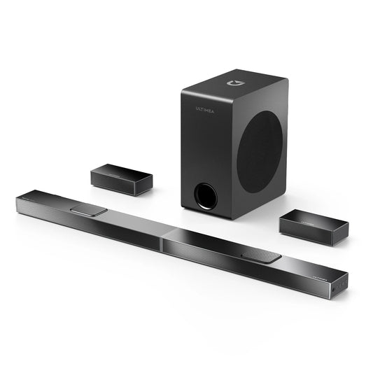 Smart TV,4K HDR Pass-through,Home Theater Wireless Bluetooth Soundbar Speakers