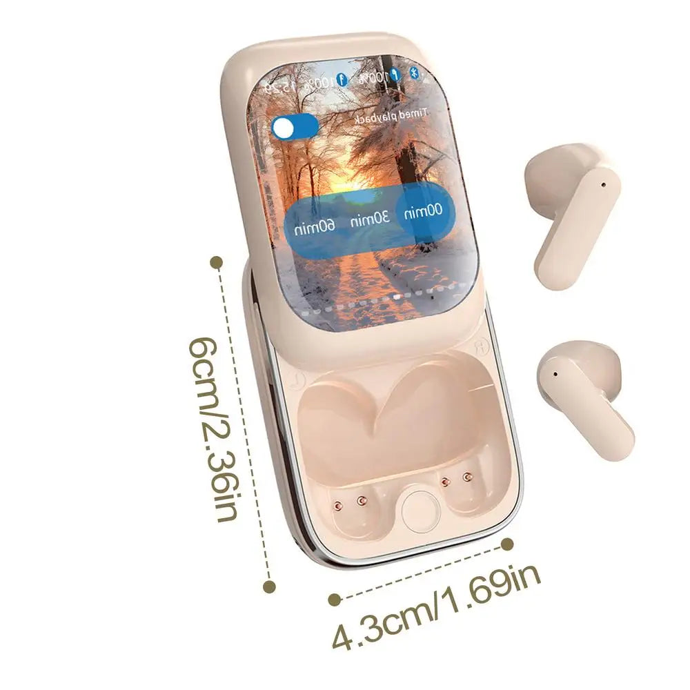 Touch Screen Earbuds Smart Earbuds Wireless Earbuds