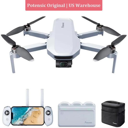 ATOM 3-Axis 4K GPS Drones Under 249g Max 6-KM for Adults and Beginners