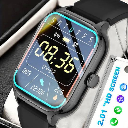 Smart watch full touch screen, sports watch, can answer and make calls, with message reminders,