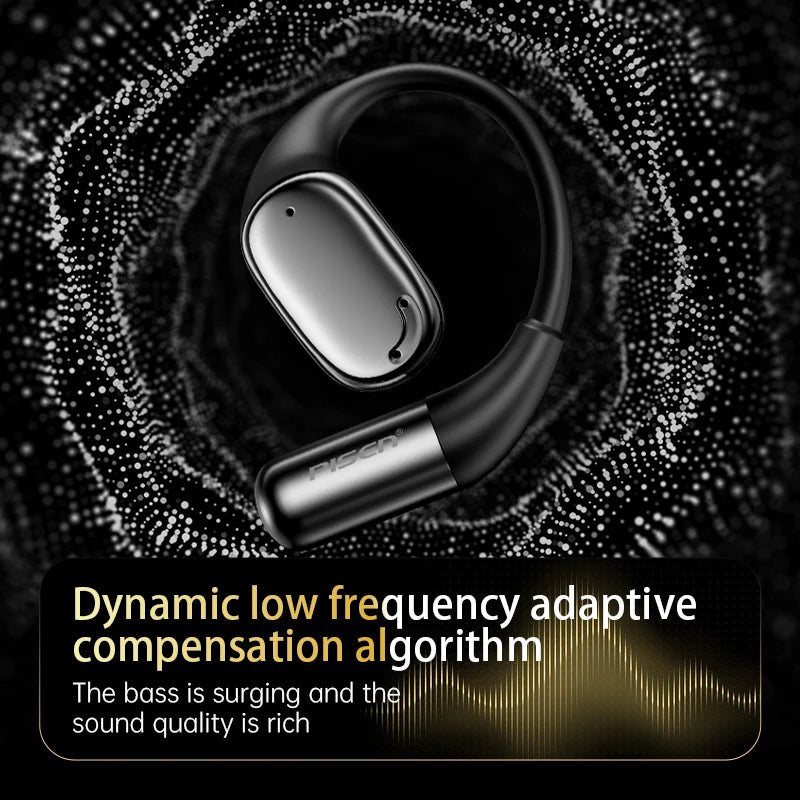 PISEN O1 OWS Open-Ear Sports Bluetooth Headphones | Bluetooth 5.4|HiFi Sound Quality | Triple Sound Effect Enhancement