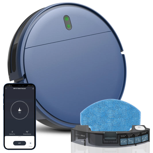 Robot Vacuum Cleaner  Auto Charging App Control Water Tank Cleaner Electric Sweeper