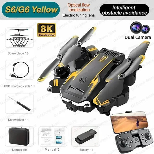 2025 New QJ S6/G6 GPS Drone 4K Professional HD Camera Foldable Quadcopter