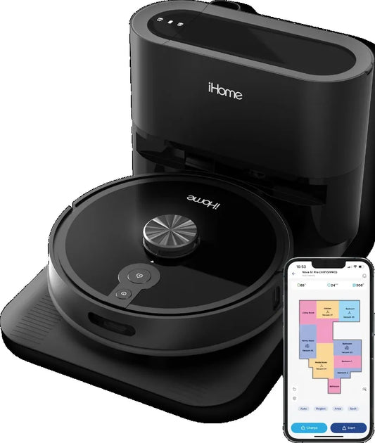 AutoVac Nova S1 Pro Self Empty Robot Vacuum, LIDAR Mapping, 150 Min Runtime, Strong Suction, New