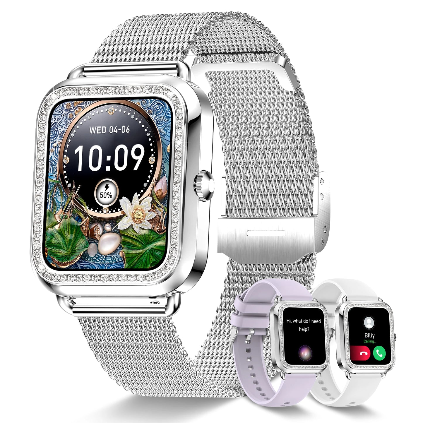 Women's Fashion Wearable Smartwatch (answer/dial), For Android And IPhone,