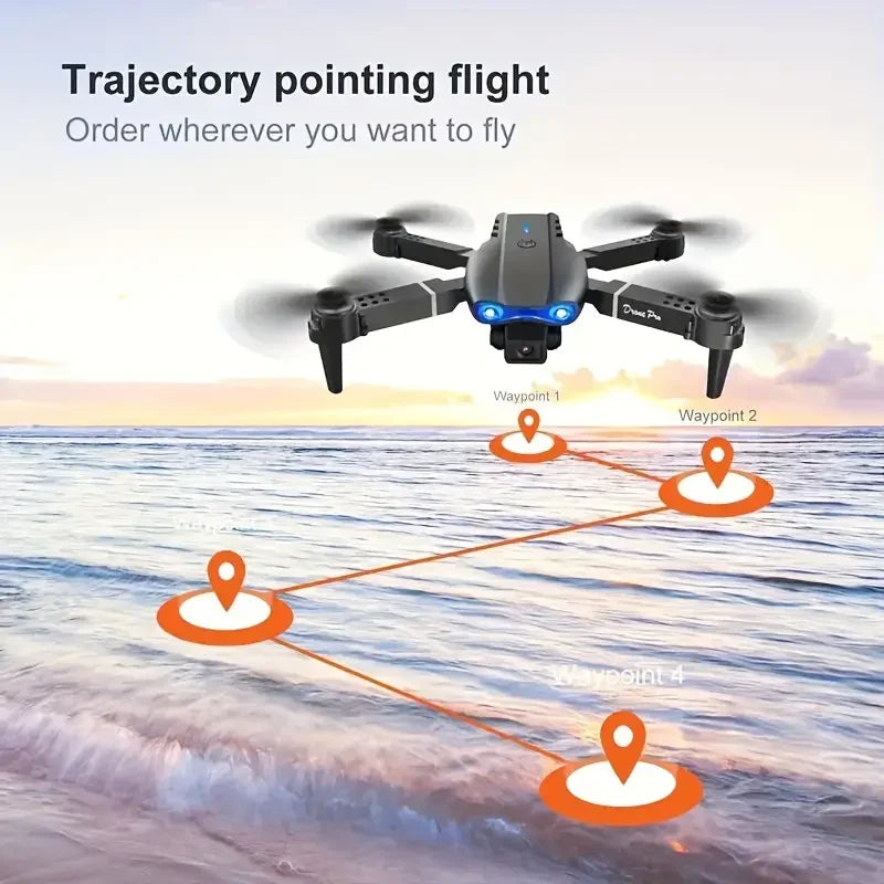 PRO Drone with Flash Dual Camera WIFI Helicopters