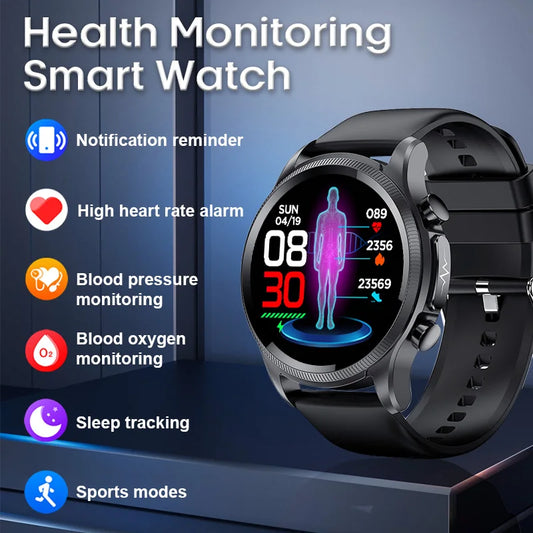 2025 New ECG Smart Watch Heart Rate Blood Pressure Blood Oxygen Sleep Monitoring ' Fitness Sports Watch For iPhone Android