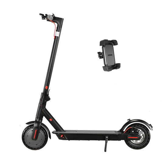 FREEBOY 350W Foldable Electric Scooter for Adults, 8.5'' Solid Tires, Dual Brake System,