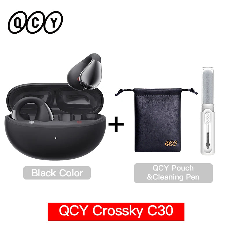 C30 Ear Clip Earphones Bluetooth 5.4 Wireless Open Ear Sports