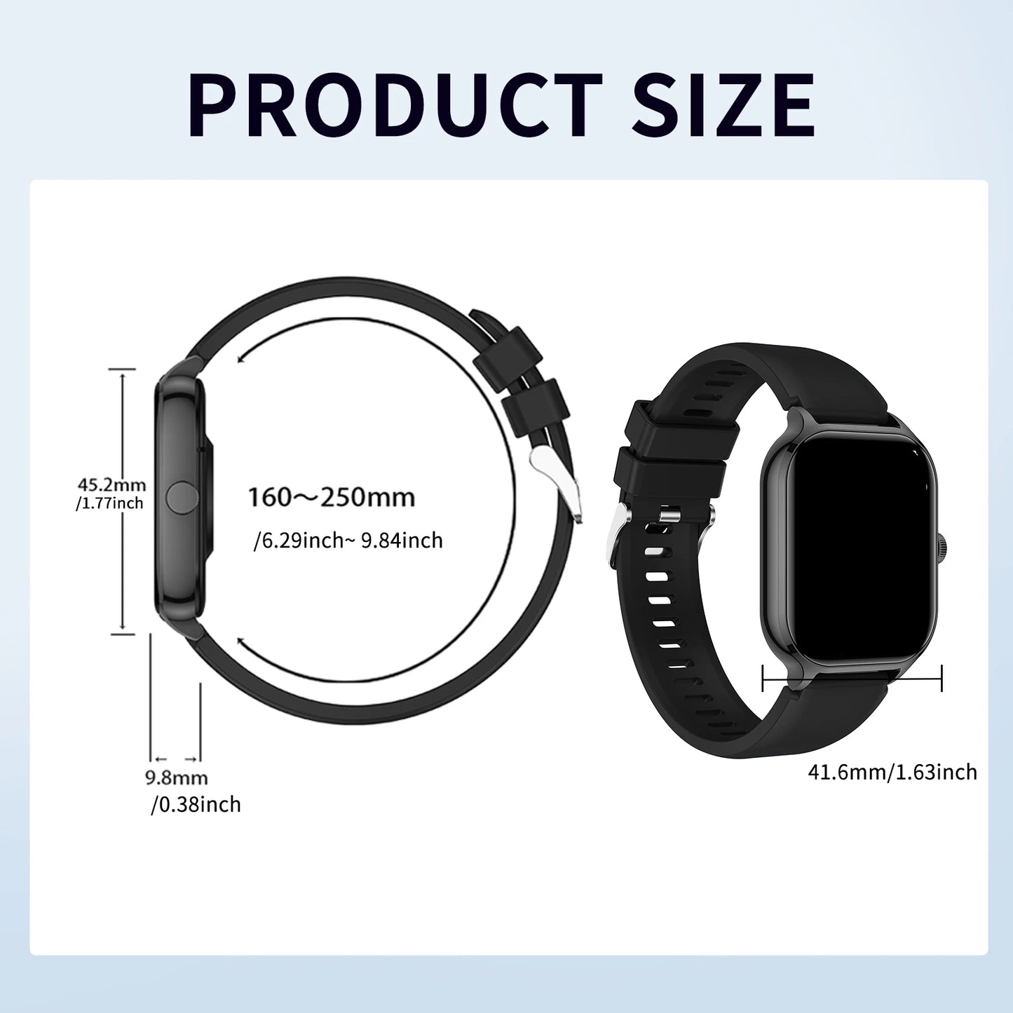 Smart watch wireless calling/dial Sport mode calling reminder