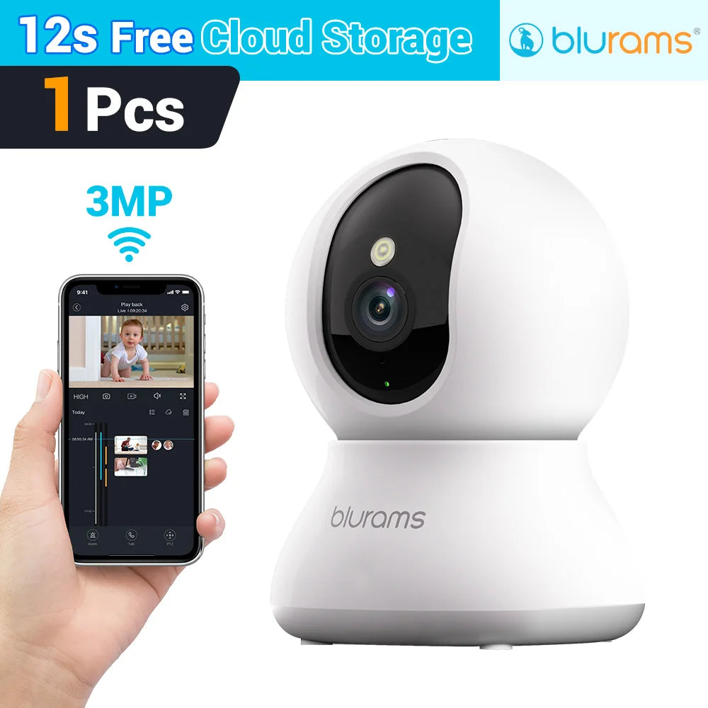Baby Monitor Camera  HD Home Security Camera with Motion