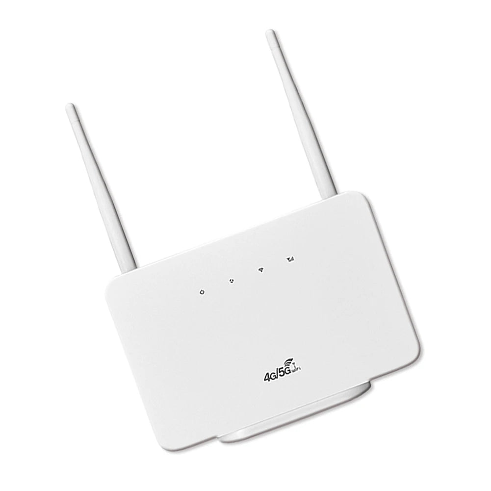 4G Wireless Router 300Mbps 4G Router Wireless Modem External Antenna with Sim Card Slot for Home Travel Work