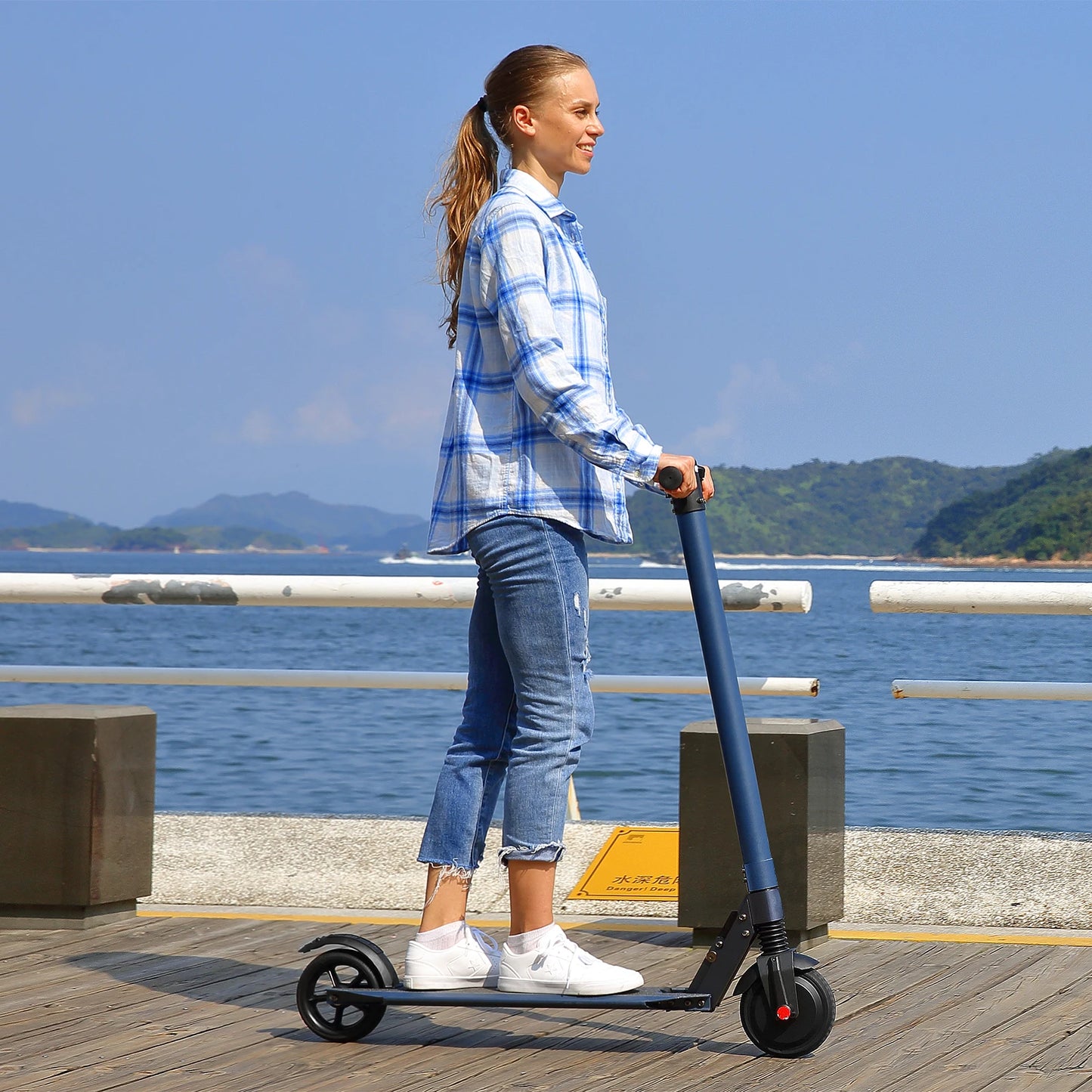 Electric Scooter Commuter E-Bike For Adults Foldable Commuter E-Scooter With Cruise Control