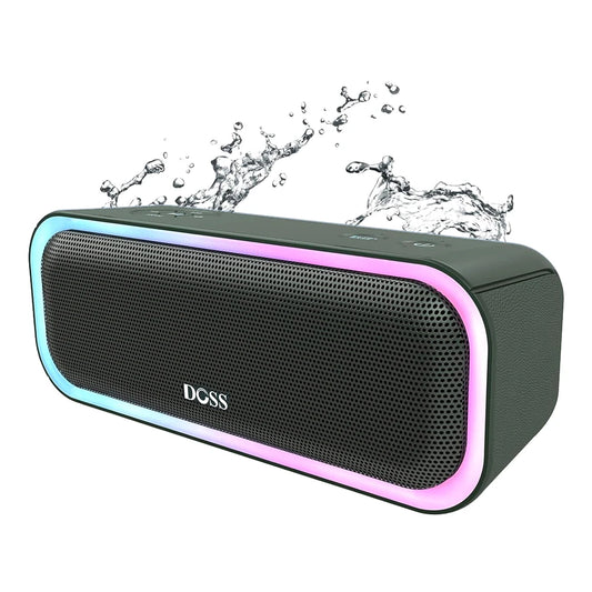 DOSS Bluetooth 5.0 Speaker Powerful 20W Stereo Sound Extra Bass Sound
