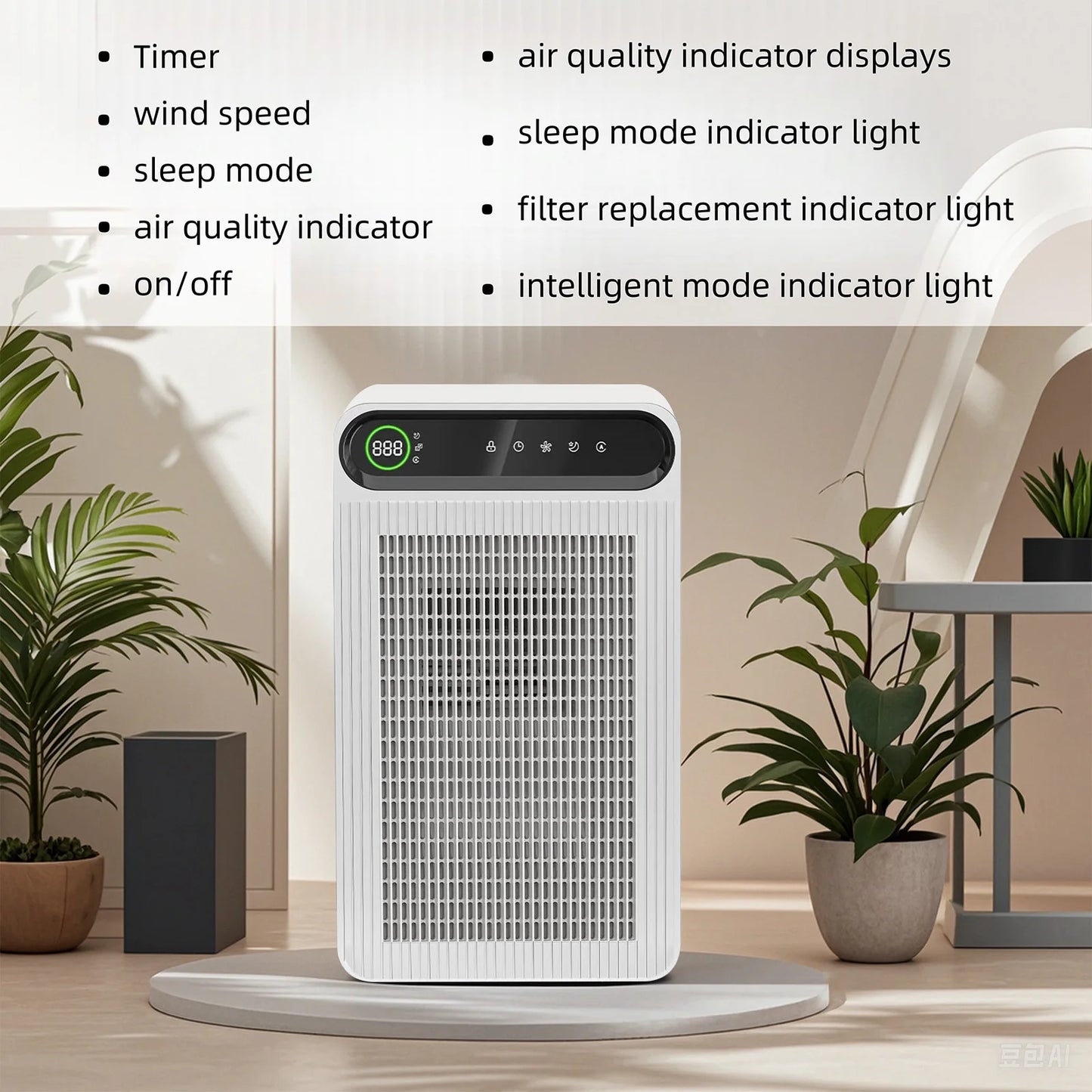 Air Purifier for Home Large Room,Up to 1800 Ft²